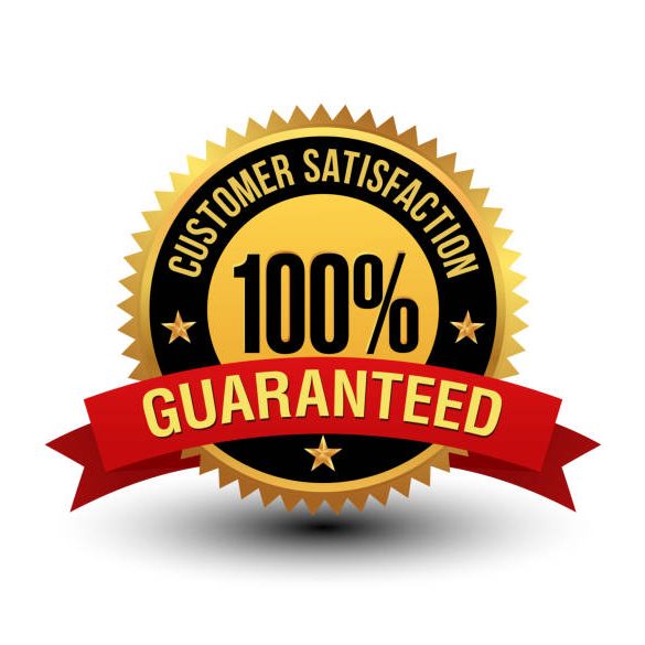 100% Customer Satisfaction Guaranteed emblem representing POH Group LLC the top home buyer in the state of Geoegia committed to providing excellent service to homeowners. We offer fast fair cash offers with no repairs or realtor fees.